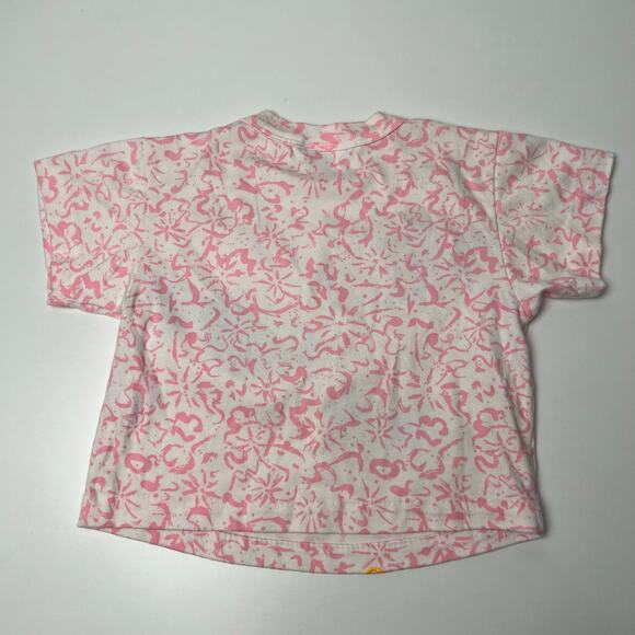 Vintage Floral Embellished Lot of 2 Shirts and Printed Shorts Girl's Size Medium - Picture 11 of 12